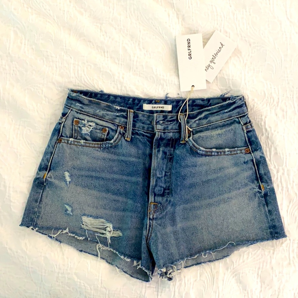 GRLFRND Cindy Rigid High Waist Shorts